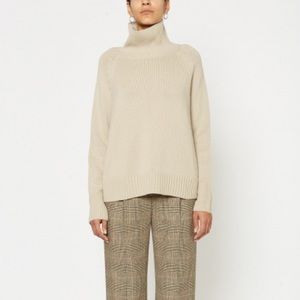 NILI LOTAN Lanie cashmere turtleneck sweater L